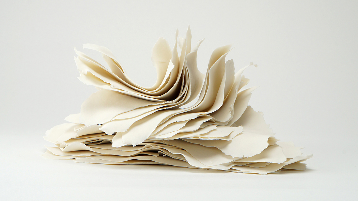 Album paperclay porcelain sculpture Annalisa Guerri